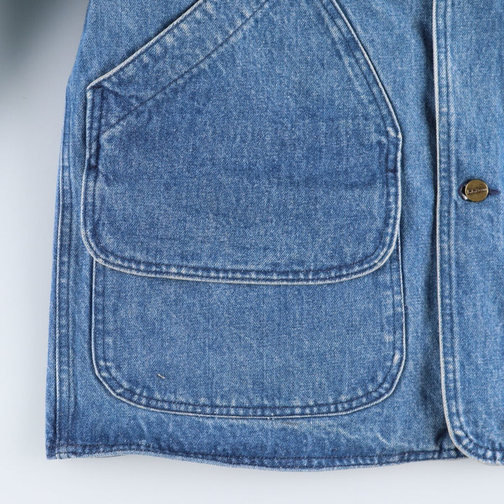 70s~80'S LLBean Denim Hunting Jacket with Liner Made in USA Men's M Size Vintage /eaa514737