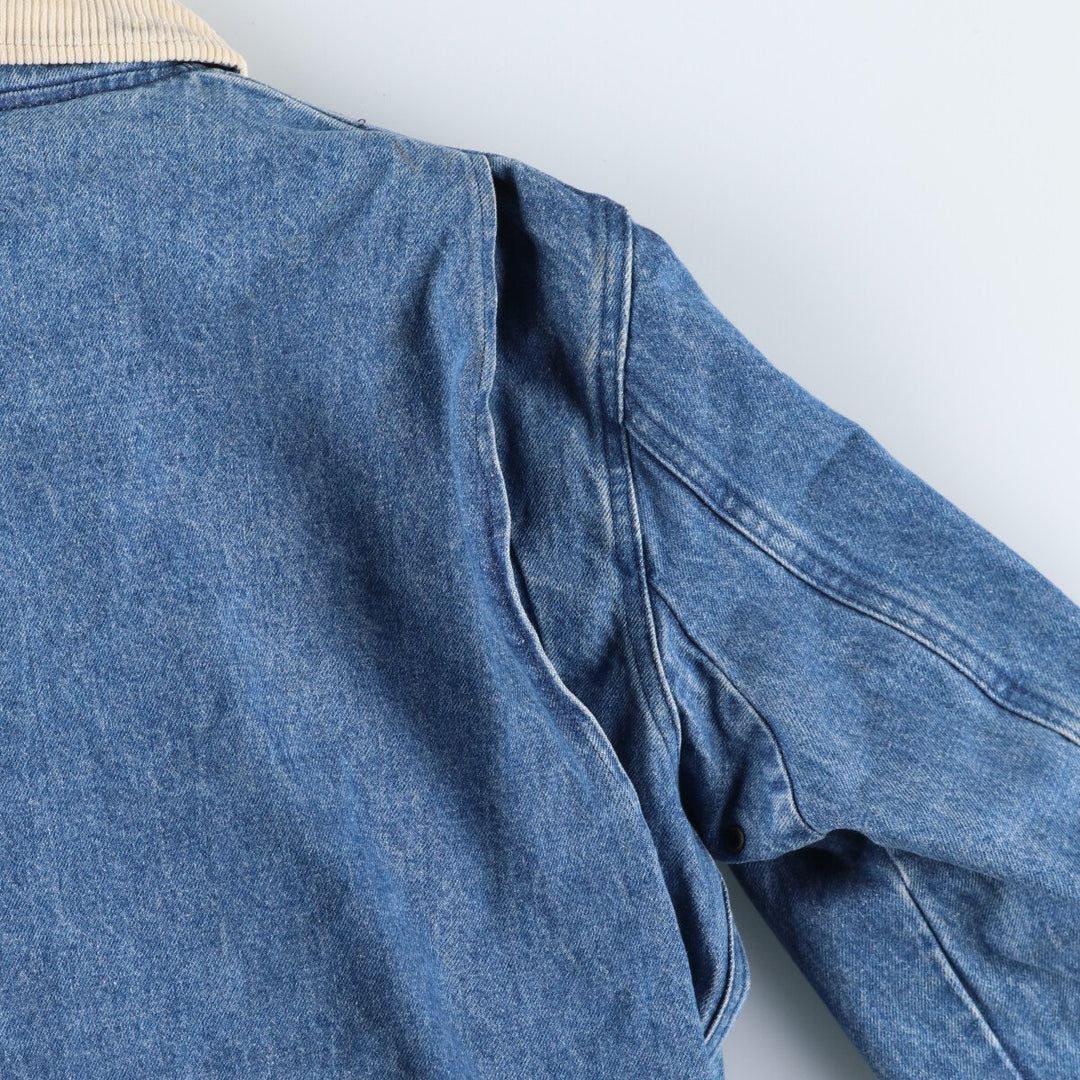 70s~80'S LLBean Denim Hunting Jacket with Liner Made in USA Men's M Size Vintage /eaa514737