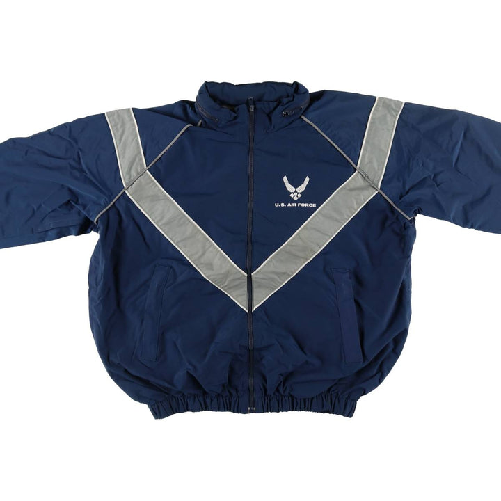 Authentic US military USAIR FORCE 00's PTU training jacket nylon jacket made in USA SMALL LONG men's S equivalent /eaa514800