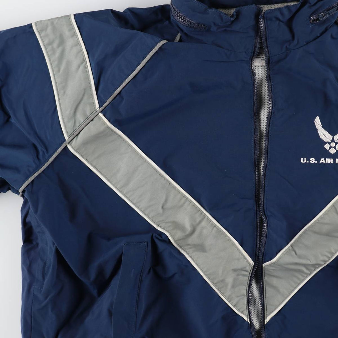 Authentic US military USAIR FORCE 00's PTU training jacket nylon jacket made in USA SMALL LONG men's S equivalent /eaa514800