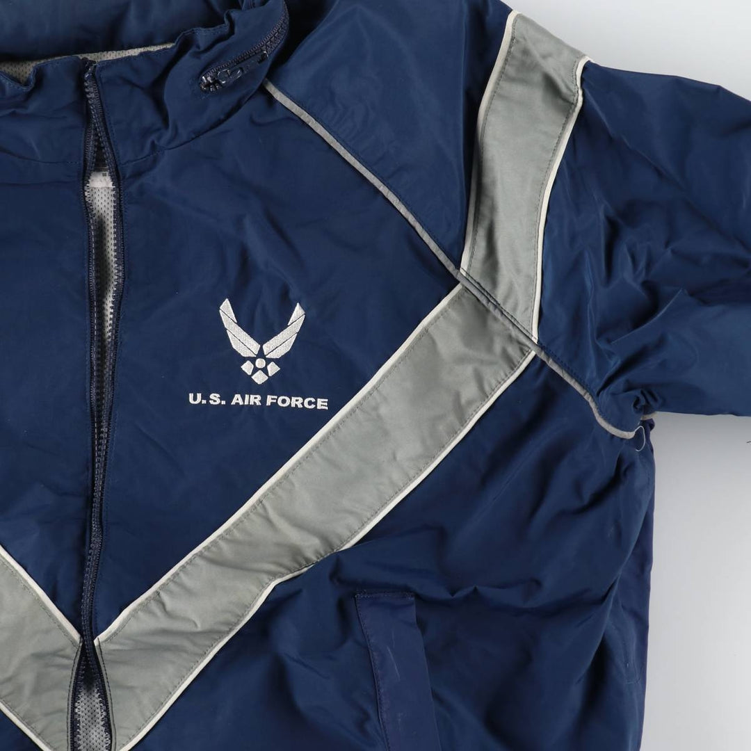 Authentic US military USAIR FORCE 00's PTU training jacket nylon jacket made in USA SMALL LONG men's S equivalent /eaa514800