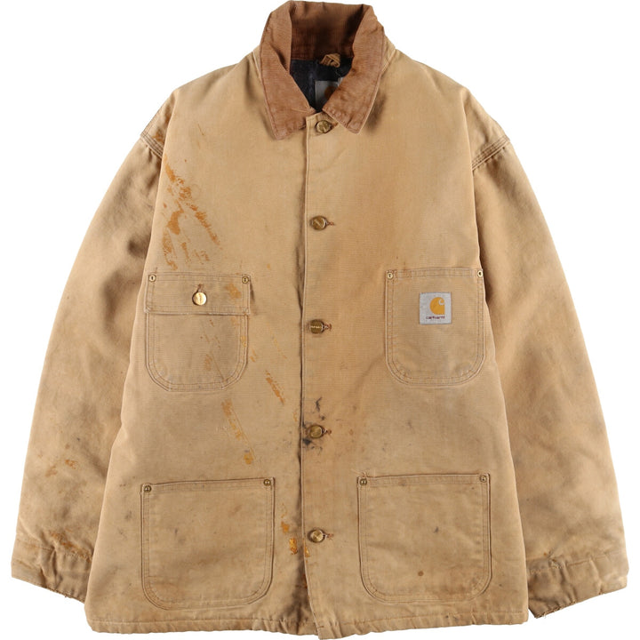 Carhartt Michigan Chore Coat Duck Coverall Men's L size / eaa514807