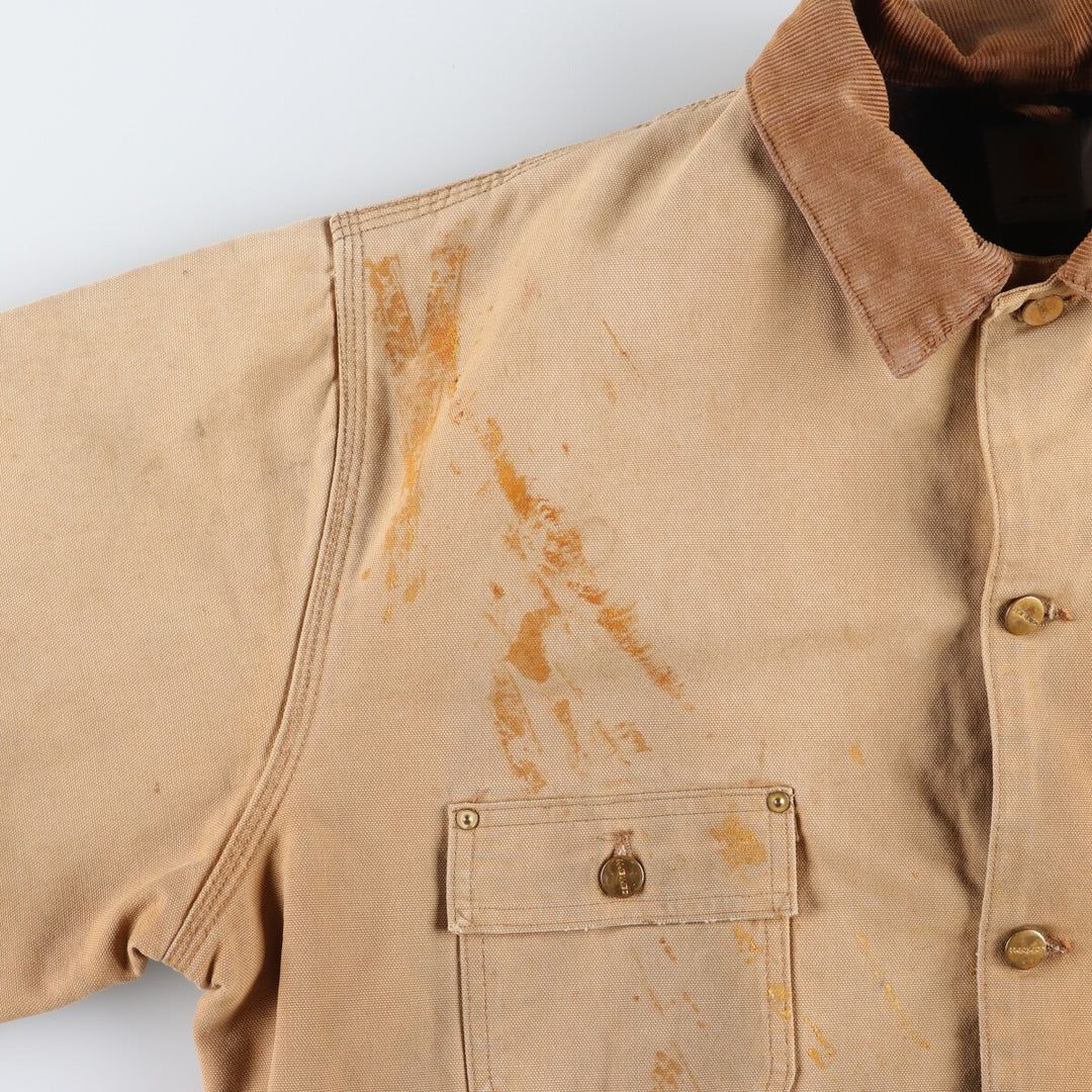 Carhartt Michigan Chore Coat Duck Coverall Men's L size / eaa514807