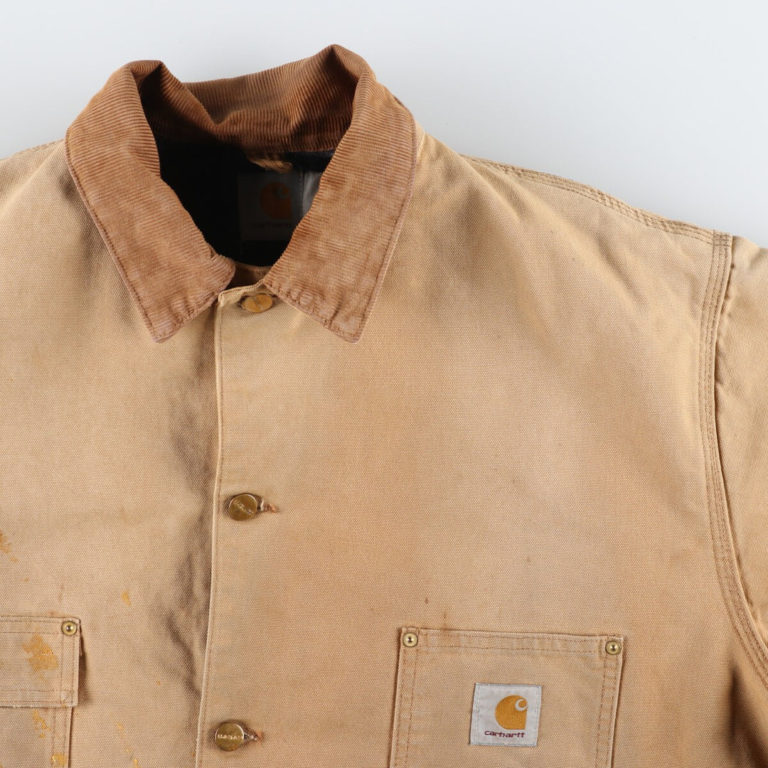 Carhartt Michigan Chore Coat Duck Coverall Men's L size / eaa514807