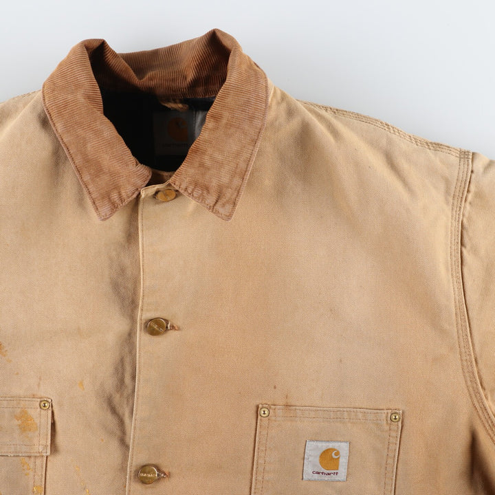 Carhartt Michigan Chore Coat Duck Coverall Men's L size / eaa514807