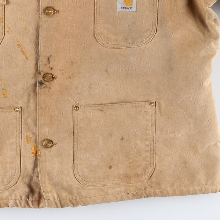 Carhartt Michigan Chore Coat Duck Coverall Men's L size / eaa514807