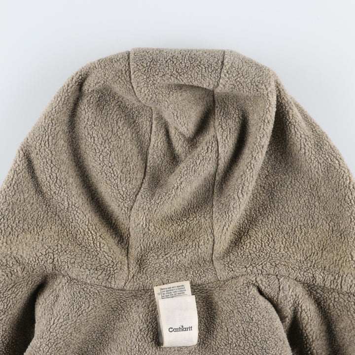 00'S Carhartt Sandstone Jackson Coat Duck Full Zip Hoodie Men's XL / eaa514808