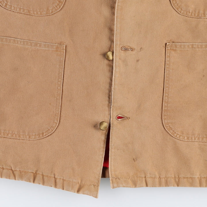 80s-90'S Carhartt Michigan Chore Coat, Padded Duck Coverall, Made in USA, Men's L size /eaa514819