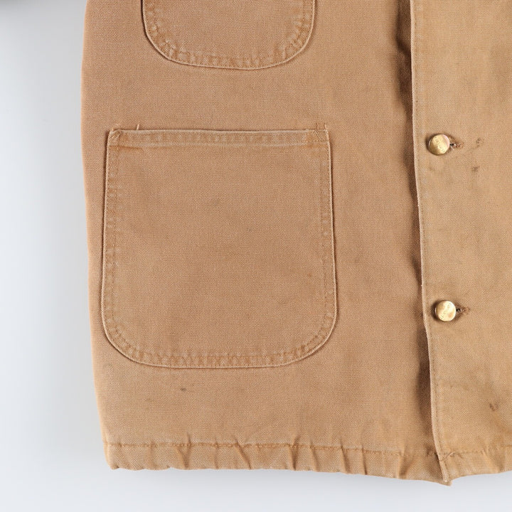 80s-90'S Carhartt Michigan Chore Coat, Padded Duck Coverall, Made in USA, Men's L size /eaa514819