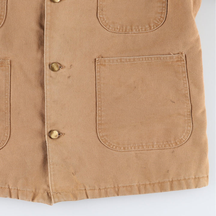 80s-90'S Carhartt Michigan Chore Coat, Padded Duck Coverall, Made in USA, Men's L size /eaa514819