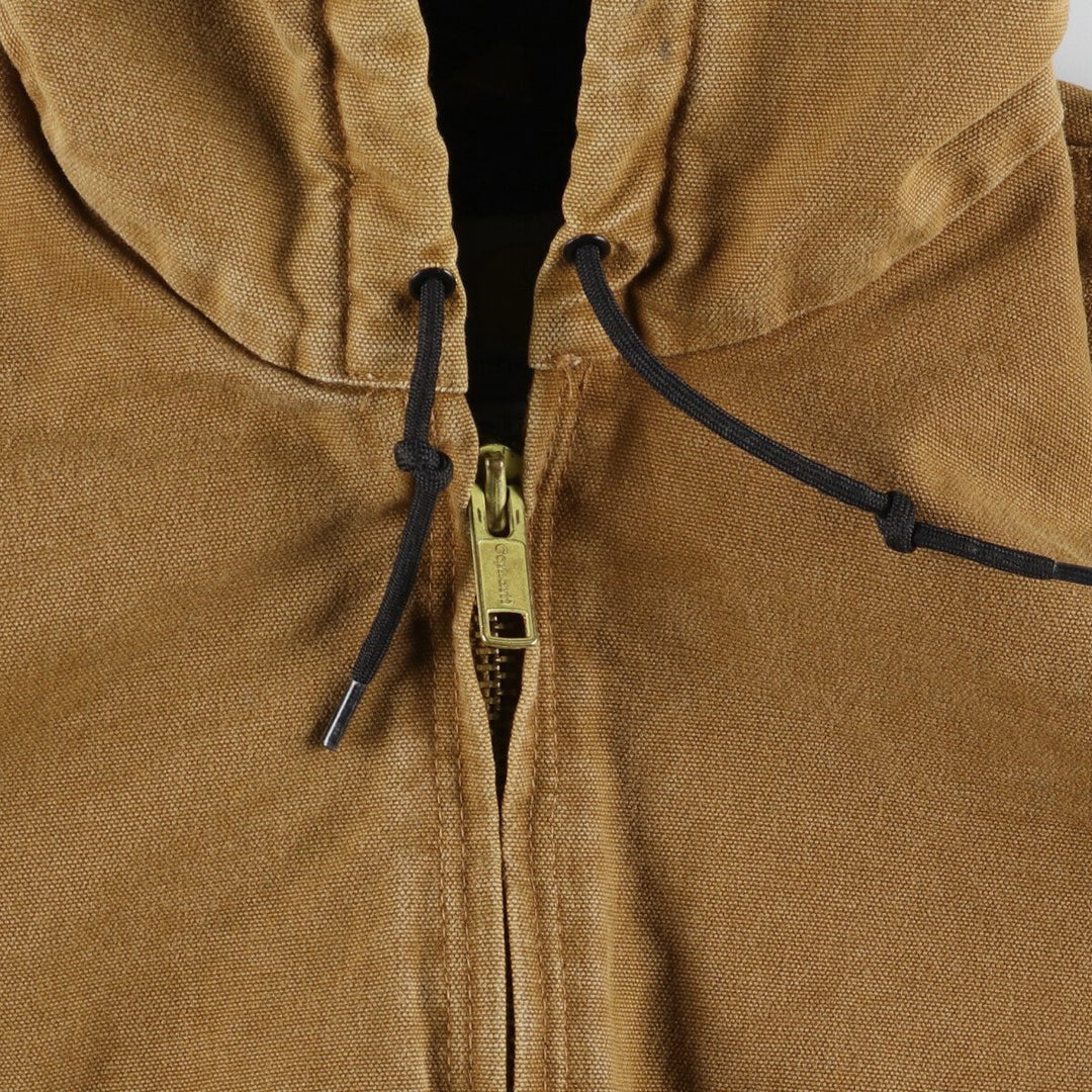 00'S Carhartt Active Jacket, Padded Duck Full Zip Hoodie, Men's XL Size / eaa514822