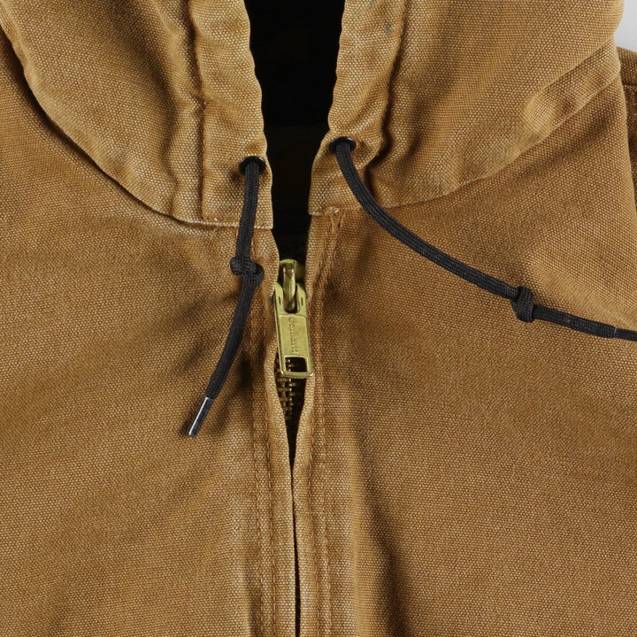 00'S Carhartt Active Jacket, Padded Duck Full Zip Hoodie, Men's XL Size / eaa514822