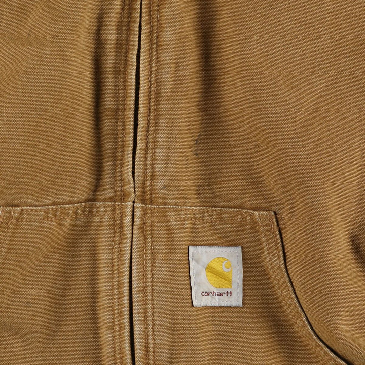 00'S Carhartt Active Jacket, Padded Duck Full Zip Hoodie, Men's XL Size / eaa514822