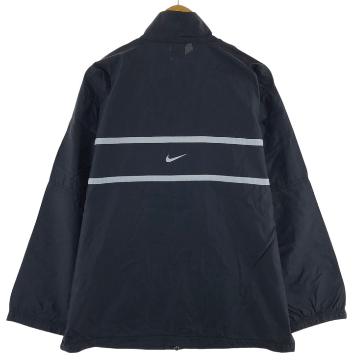 90'S Nike NIKE Nylon Jacket Men's M Size Vintage Nylon black type Vintage Second Hand