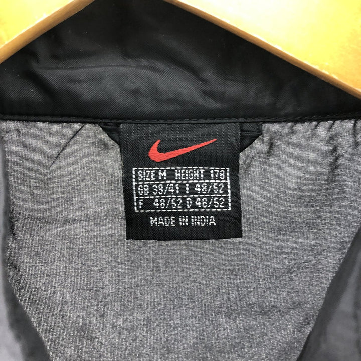 90'S Nike NIKE Nylon Jacket Men's M Size Vintage Nylon black type Vintage Second Hand