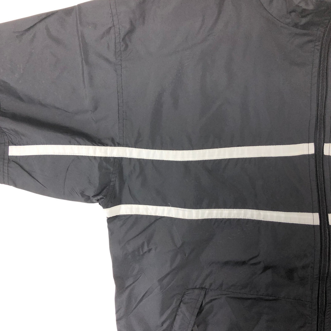 90'S Nike NIKE Nylon Jacket Men's M Size Vintage Nylon black type Vintage Second Hand