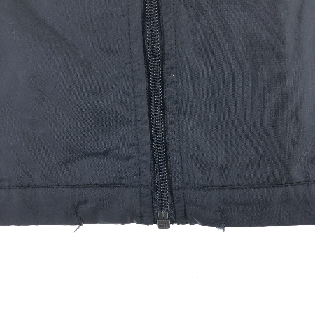 90'S Nike NIKE Nylon Jacket Men's M Size Vintage Nylon black type Vintage Second Hand