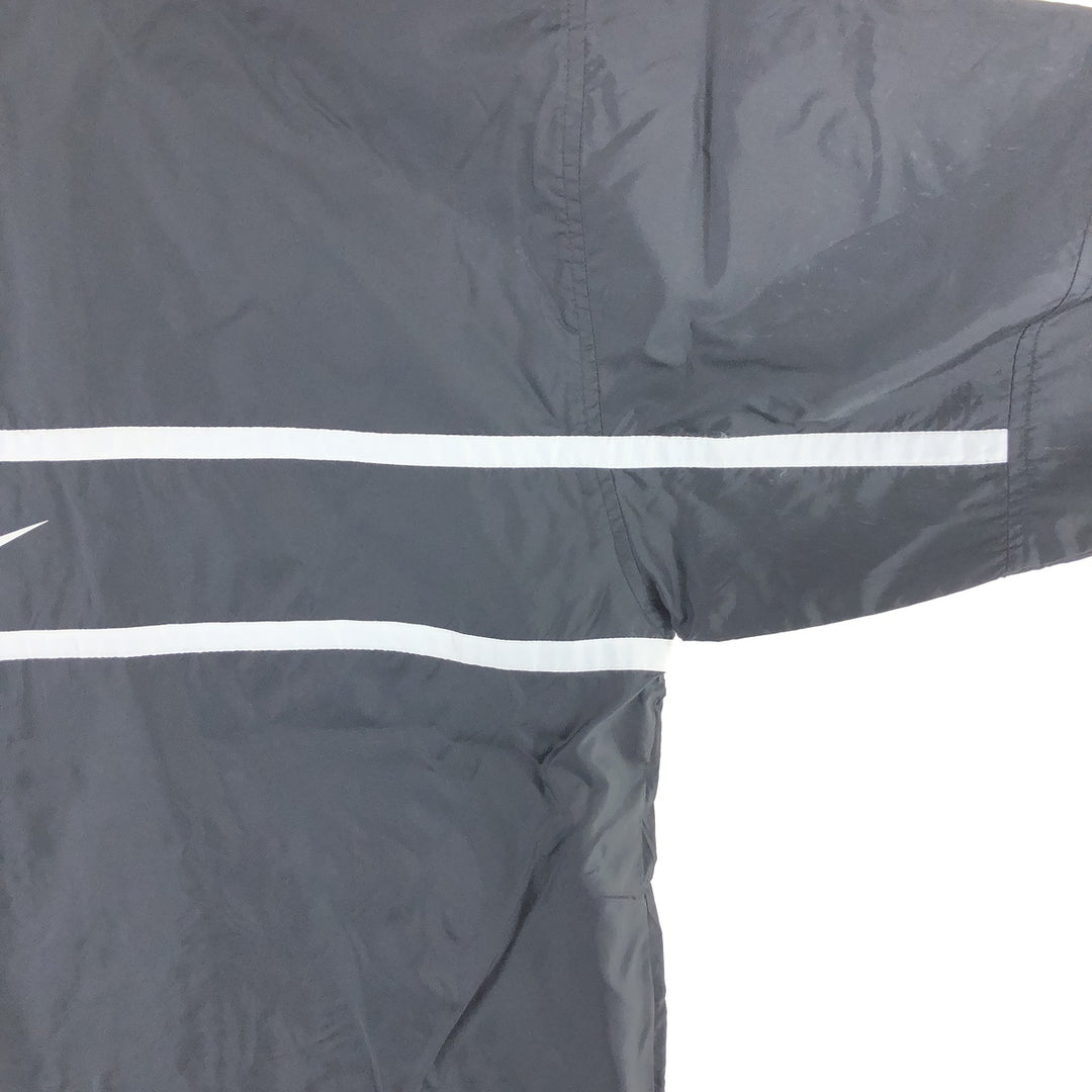 90'S Nike NIKE Nylon Jacket Men's M Size Vintage Nylon black type Vintage Second Hand