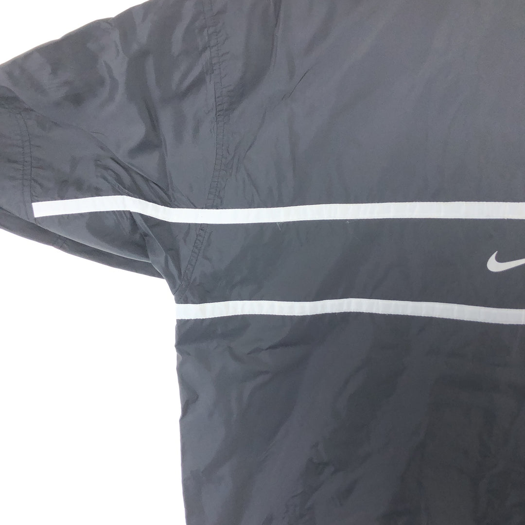 90'S Nike NIKE Nylon Jacket Men's M Size Vintage Nylon black type Vintage Second Hand