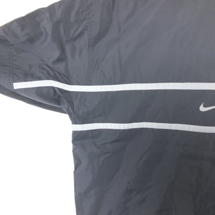 90'S Nike NIKE Nylon Jacket Men's M Size Vintage Nylon black type Vintage Second Hand