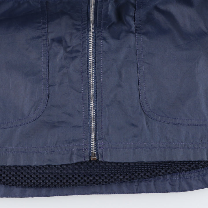 90'S Nike NIKE Back Logo Nylon Jacket Men's XL Size Vintage Nylon navy blue type Vintage Second Hand