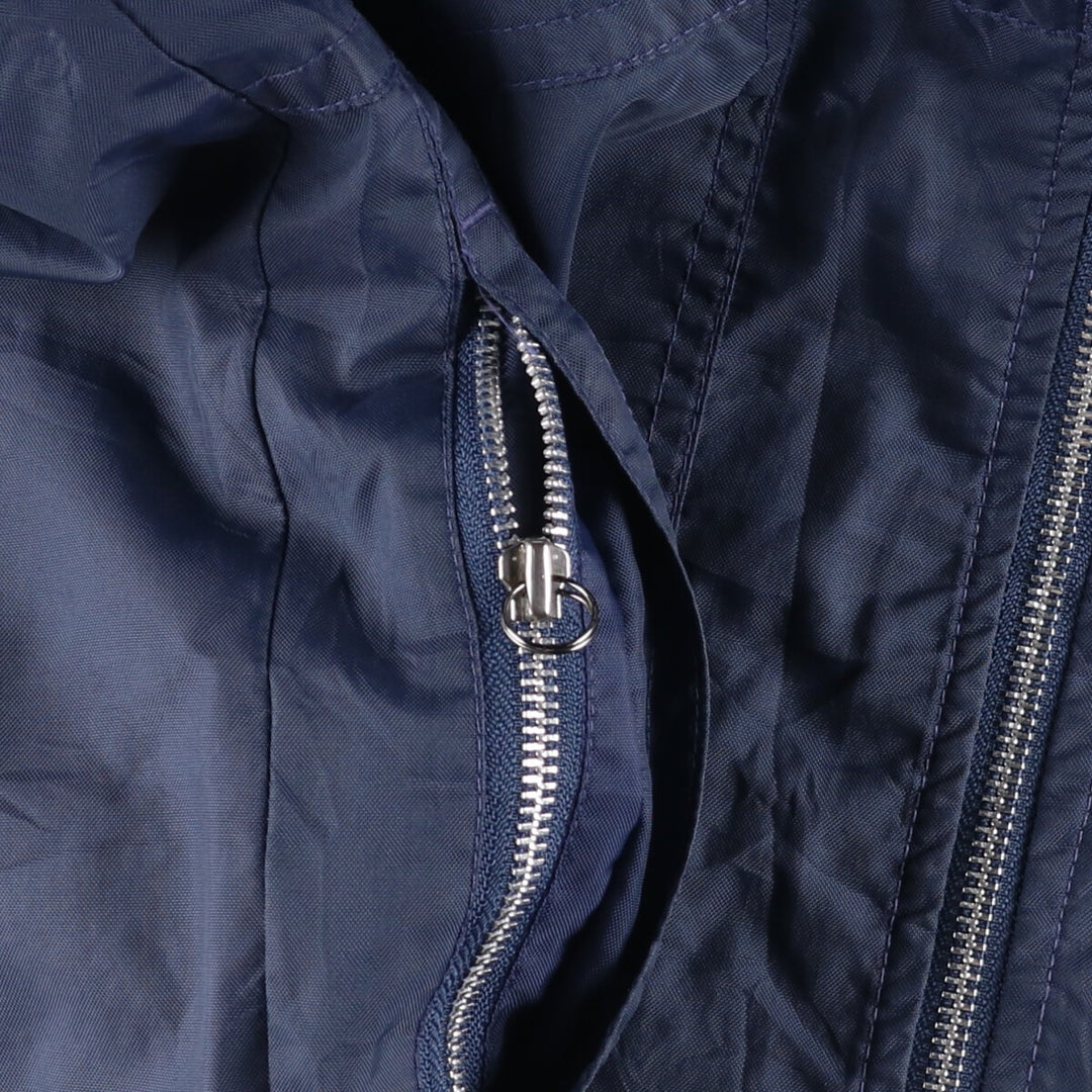 90'S Nike NIKE Back Logo Nylon Jacket Men's XL Size Vintage Nylon navy blue type Vintage Second Hand