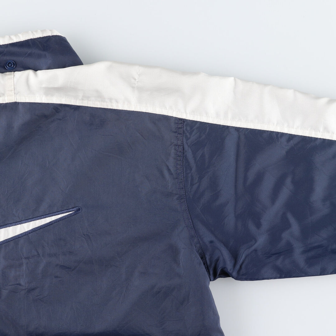 90'S Nike NIKE Back Logo Nylon Jacket Men's XL Size Vintage Nylon navy blue type Vintage Second Hand