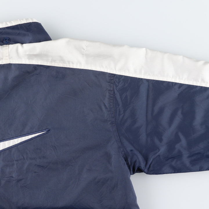 90'S Nike NIKE Back Logo Nylon Jacket Men's XL Size Vintage Nylon navy blue type Vintage Second Hand