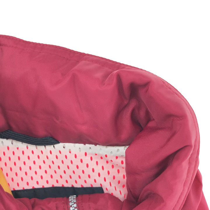 90'S Vintage Nike Anorak Jacket, Men's Size L Nylon bordeaux Vintage Second Hand