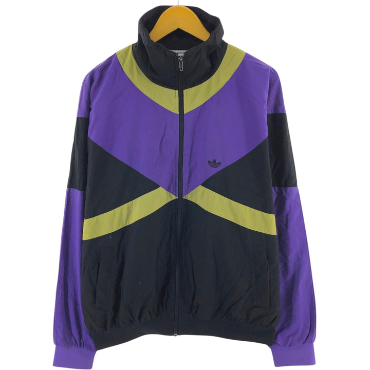 Vintage 1970'S Adidas windbreaker, men's size XL unclear purple type Vintage Second Hand