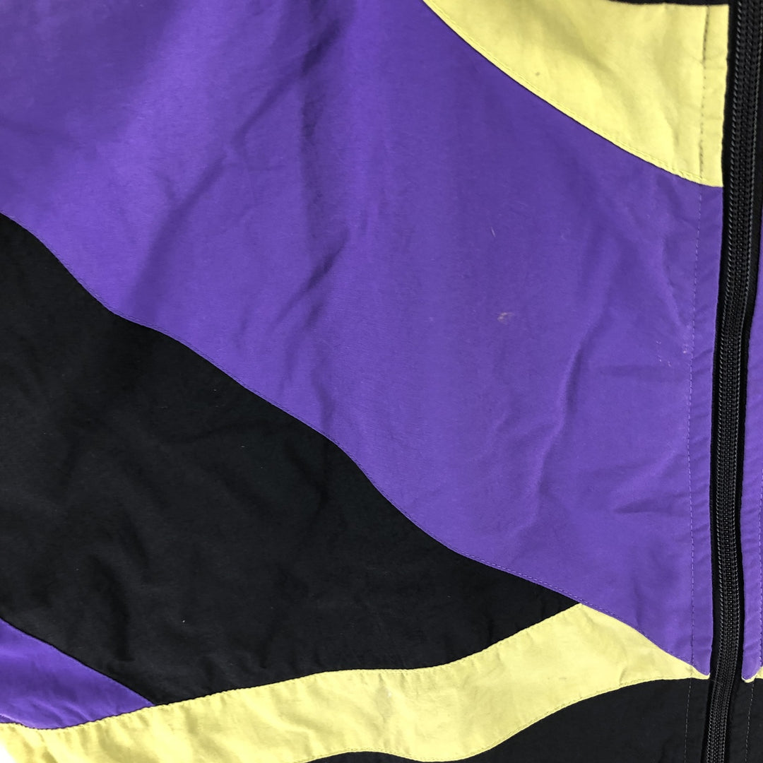 Vintage 1970'S Adidas windbreaker, men's size XL unclear purple type Vintage Second Hand