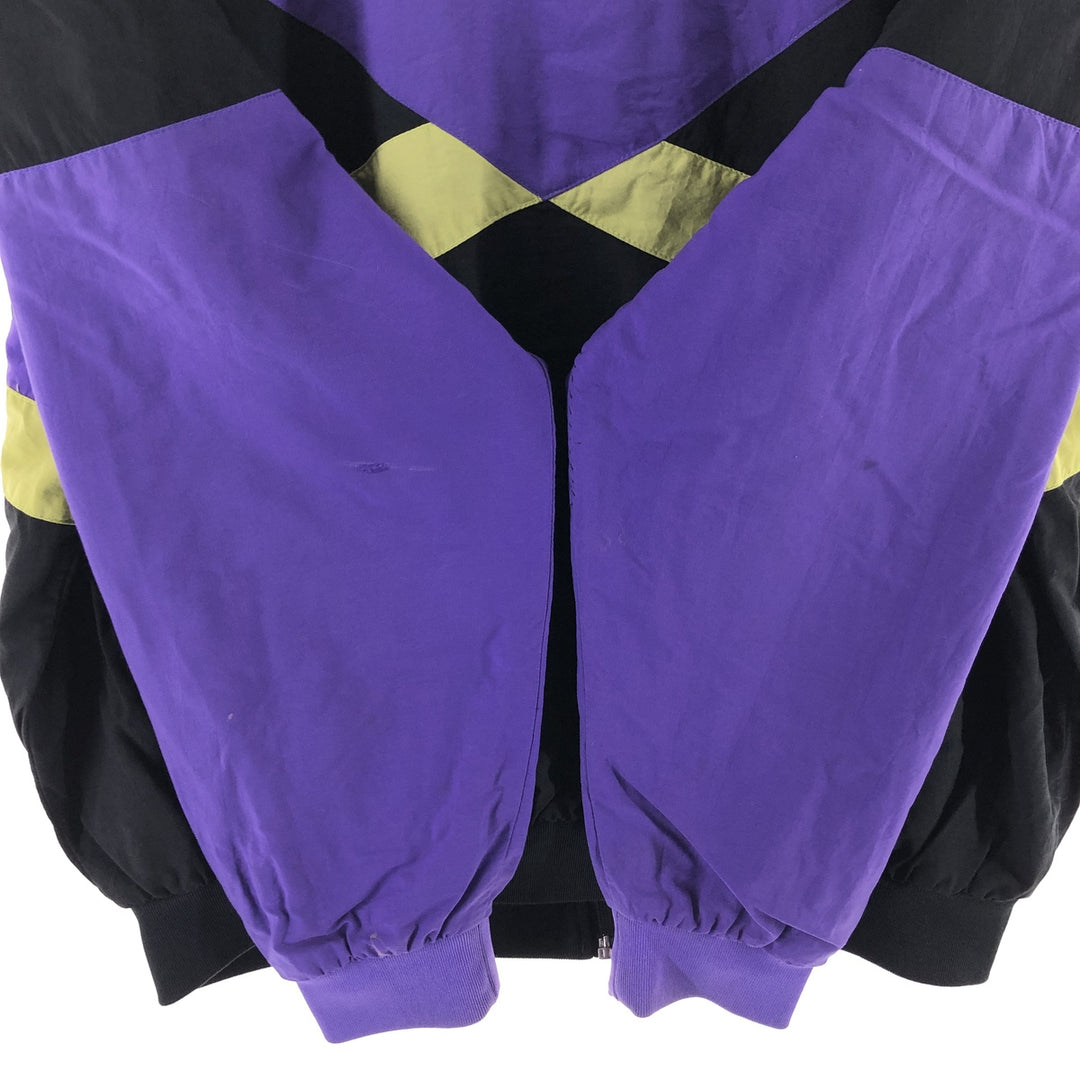 Vintage 1970'S Adidas windbreaker, men's size XL unclear purple type Vintage Second Hand