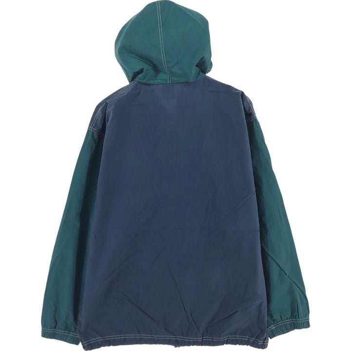 Vintage 90'S Adidas anorak parka, size S, men's unclear green type Vintage Second Hand