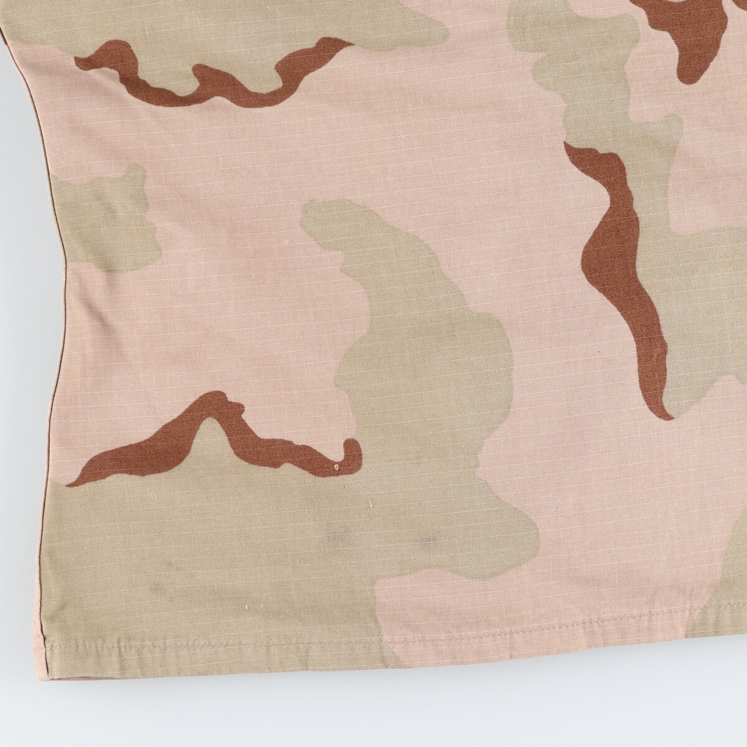 90'S US Military Genuine Camouflage Pattern 3C Desert Camo BDU Military Jacket Made in USA MEIDUM-SHORT Men's M equivalent Vintage /eaa514863