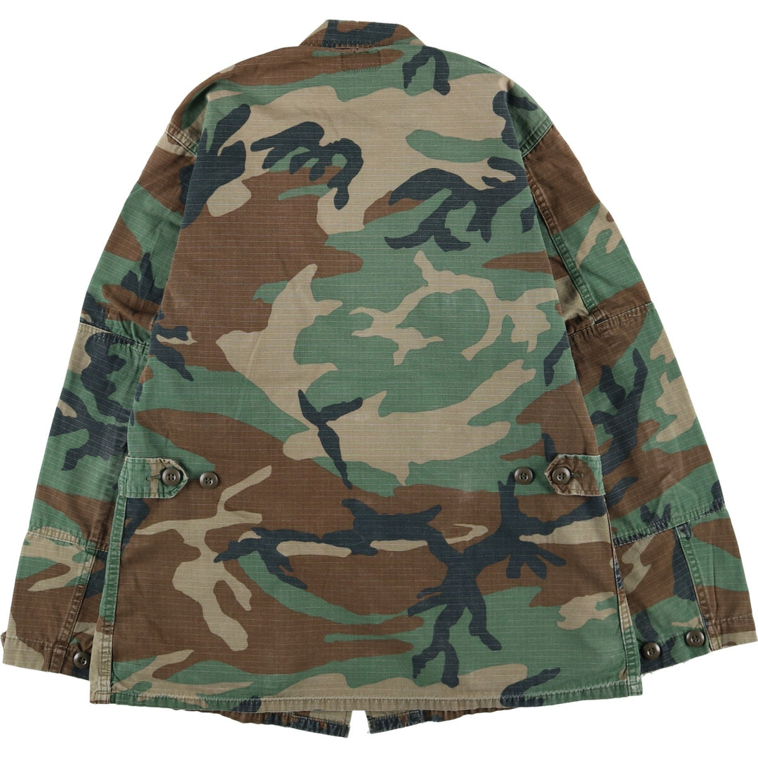 90'S US Army genuine camouflage pattern BDU military jacket made in USA SMALL-REGULAR men's S equivalent vintage /eaa514865