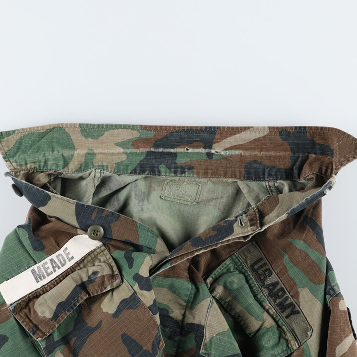 90'S US Army genuine camouflage pattern BDU military jacket made in USA SMALL-REGULAR men's S equivalent vintage /eaa514865