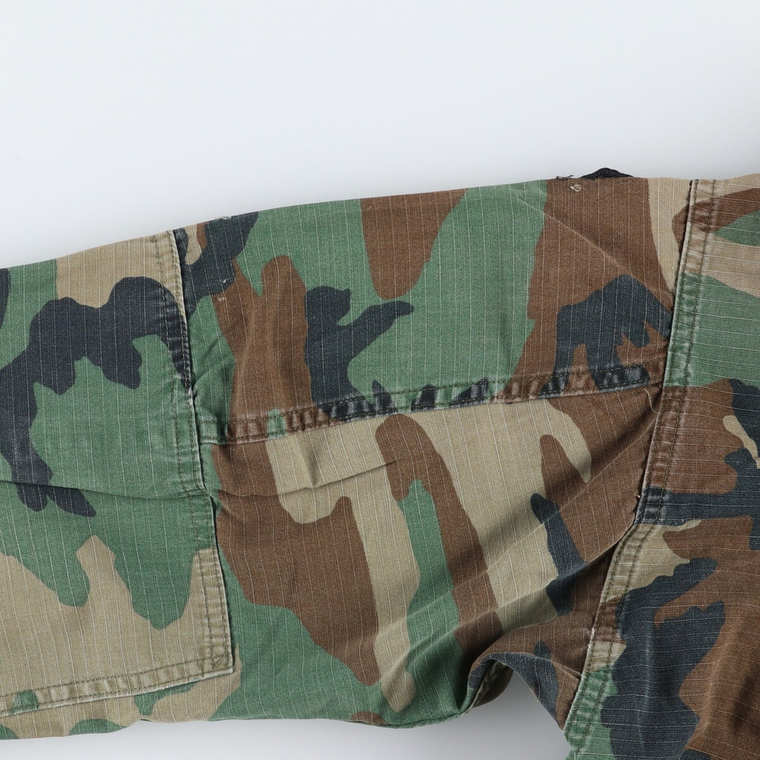 90'S US Army genuine camouflage pattern BDU military jacket made in USA SMALL-REGULAR men's S equivalent vintage /eaa514865