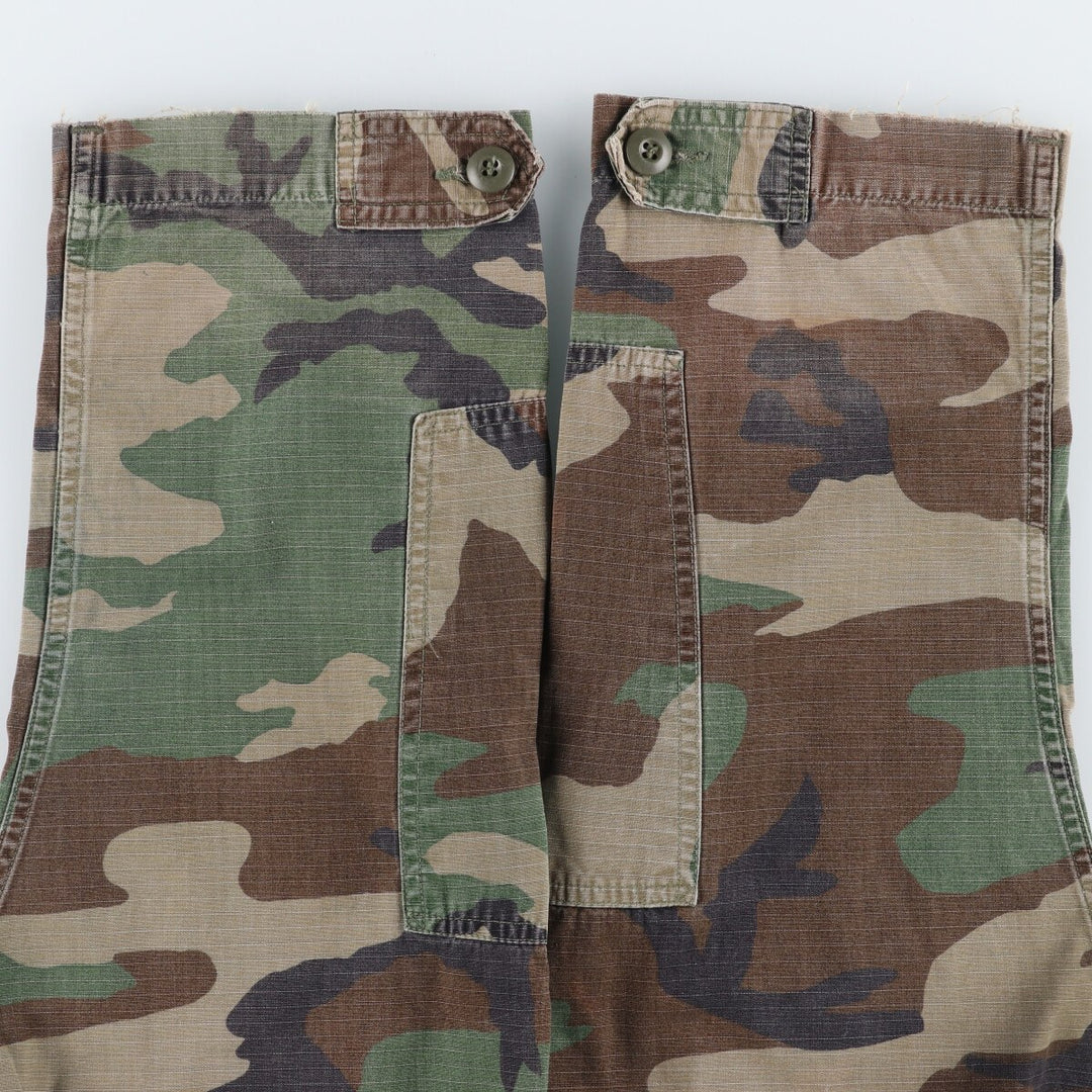 90'S US Army genuine camouflage pattern BDU military jacket made in USA MEDIUM-SHORT men's M equivalent vintage /eaa514867