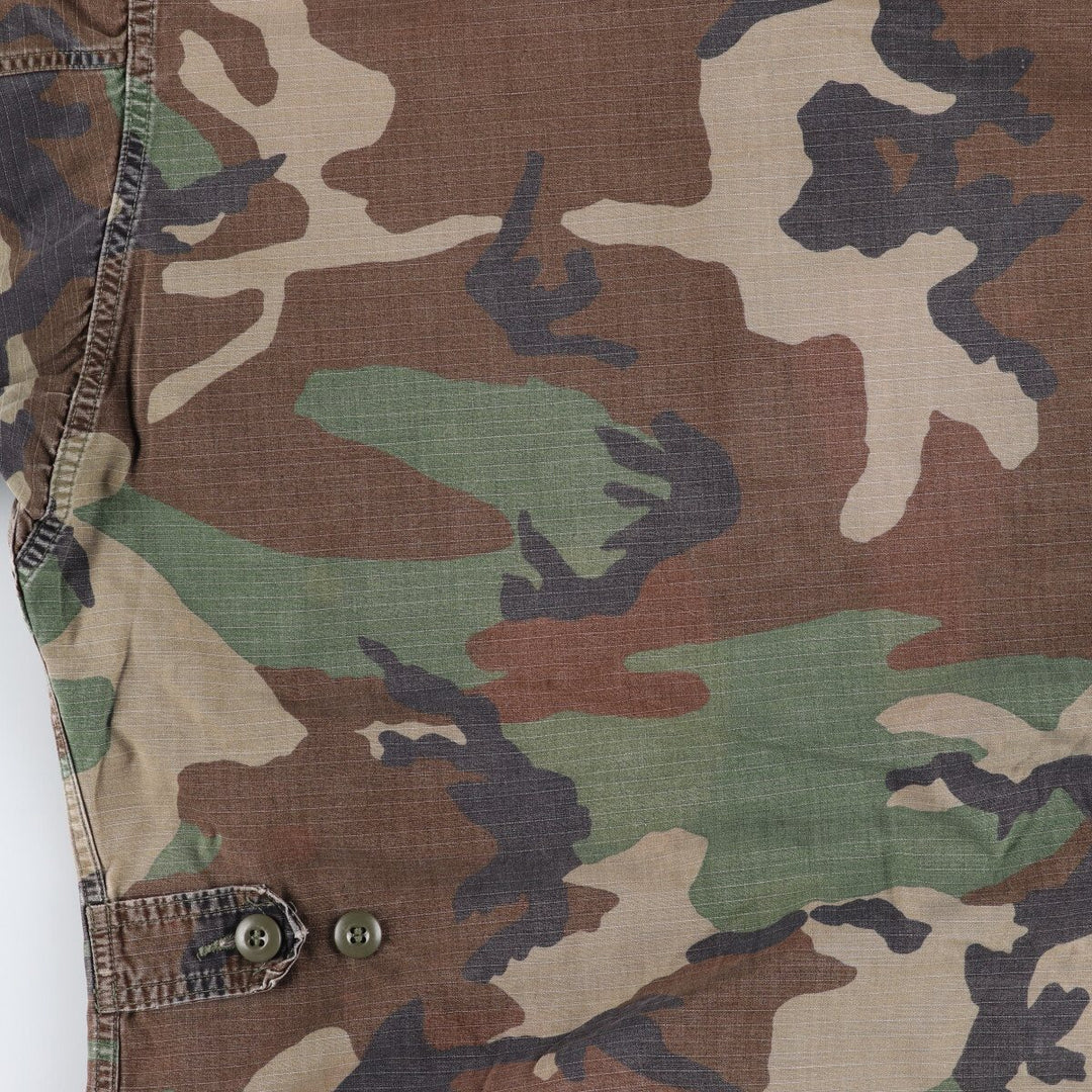 90'S US Army genuine camouflage pattern BDU military jacket made in USA MEDIUM-SHORT men's M equivalent vintage /eaa514867