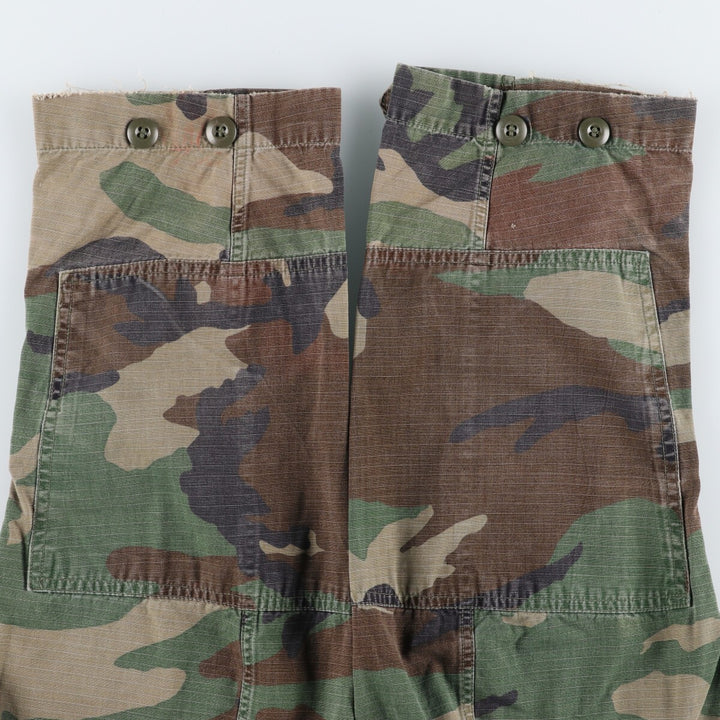 90'S US Army genuine camouflage pattern BDU military jacket made in USA MEDIUM-SHORT men's M equivalent vintage /eaa514867