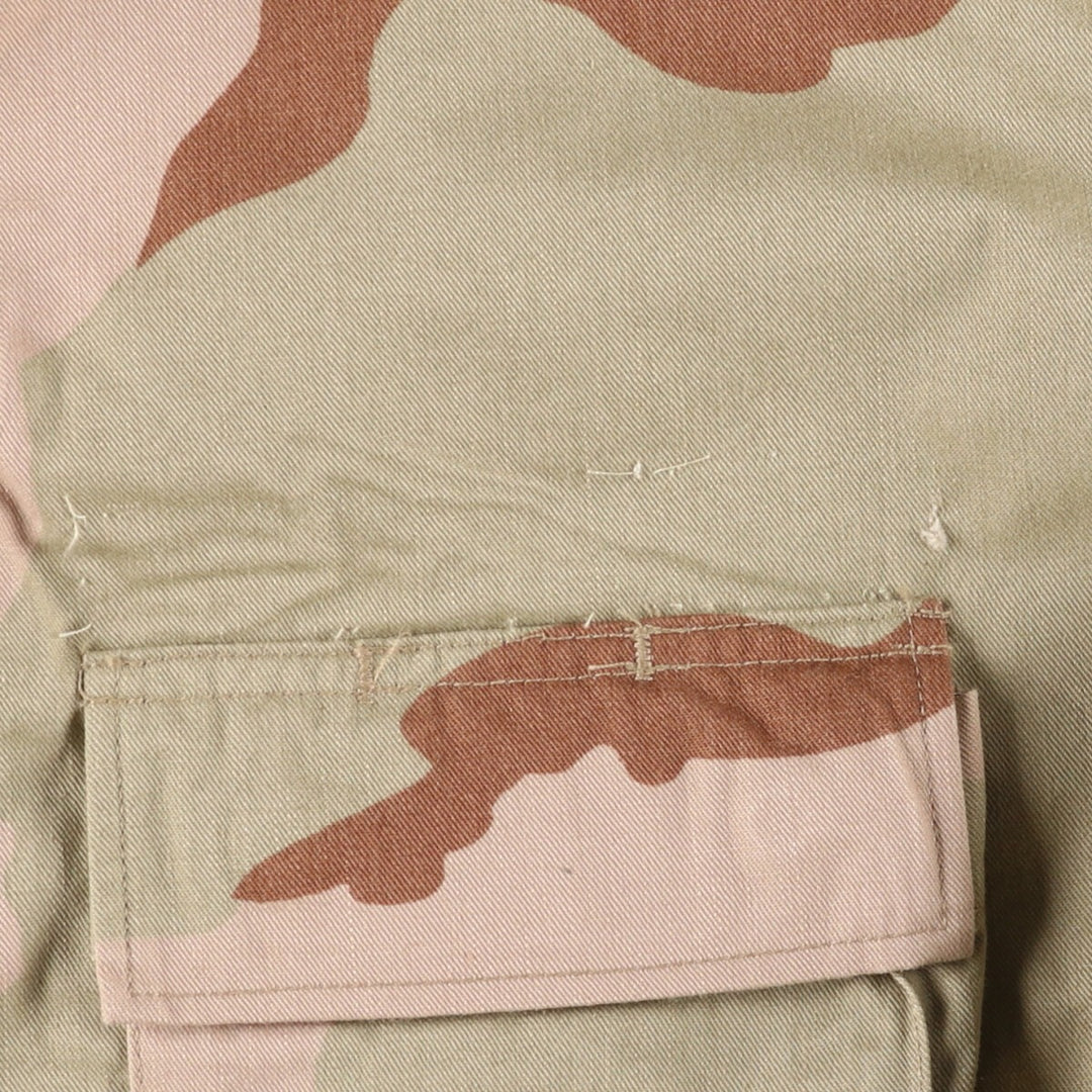 90'S US Military Genuine Camouflage Pattern 3C Desert Camo BDU Military Jacket Made in USA LARGE-REGULAR Men's L equivalent Vintage /eaa514871