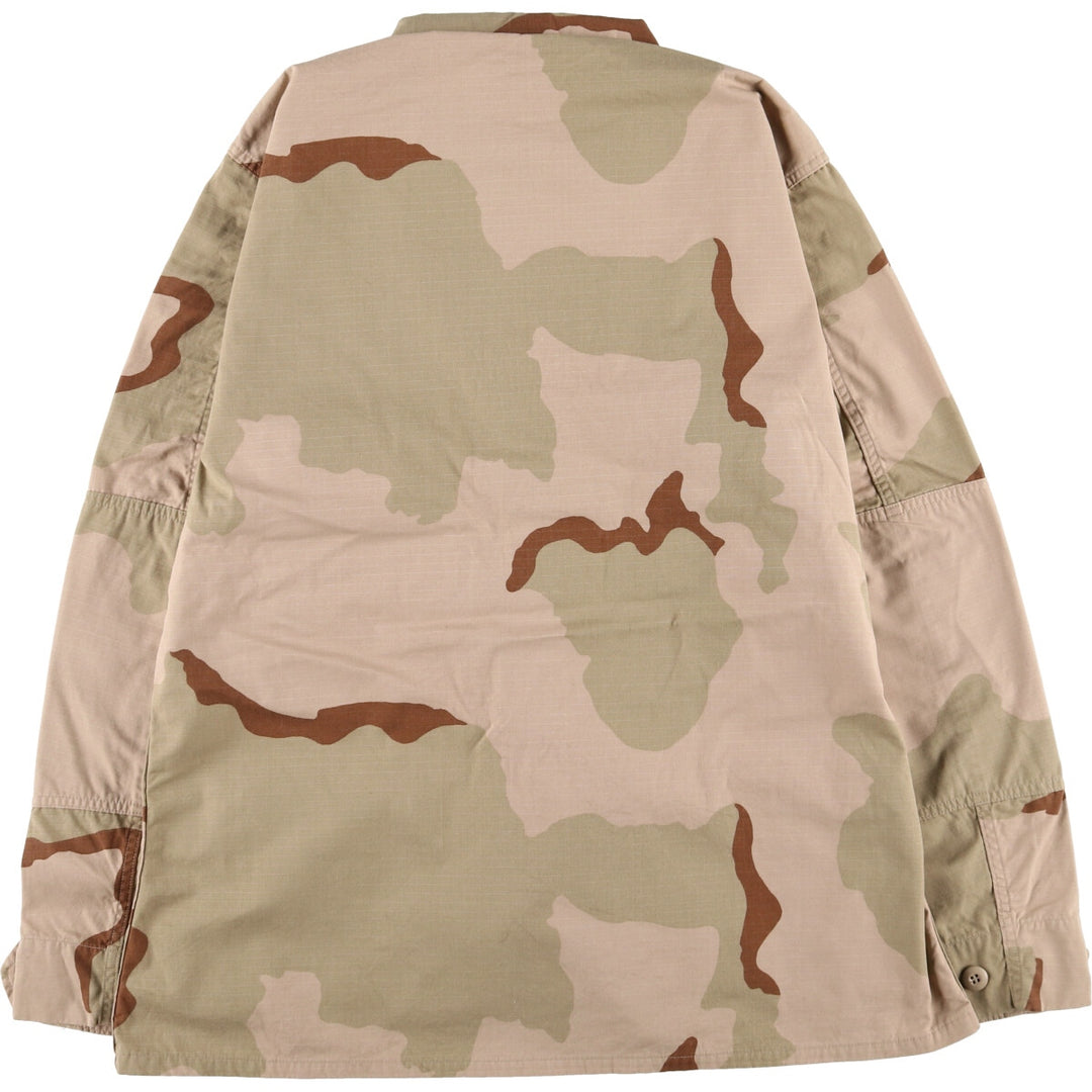 Genuine US military item, 2000'S camouflage Pattern 3C desert camo BDU military jacket, made in USA, LARGE-REGULAR, equivalent to men's L /eaa514873