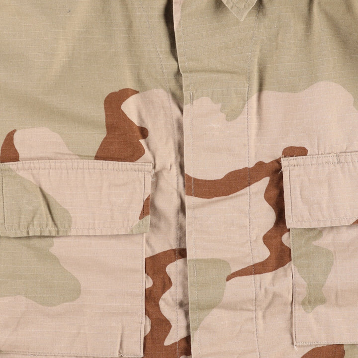 Genuine US military item, 2000'S camouflage Pattern 3C desert camo BDU military jacket, made in USA, LARGE-REGULAR, equivalent to men's L /eaa514873