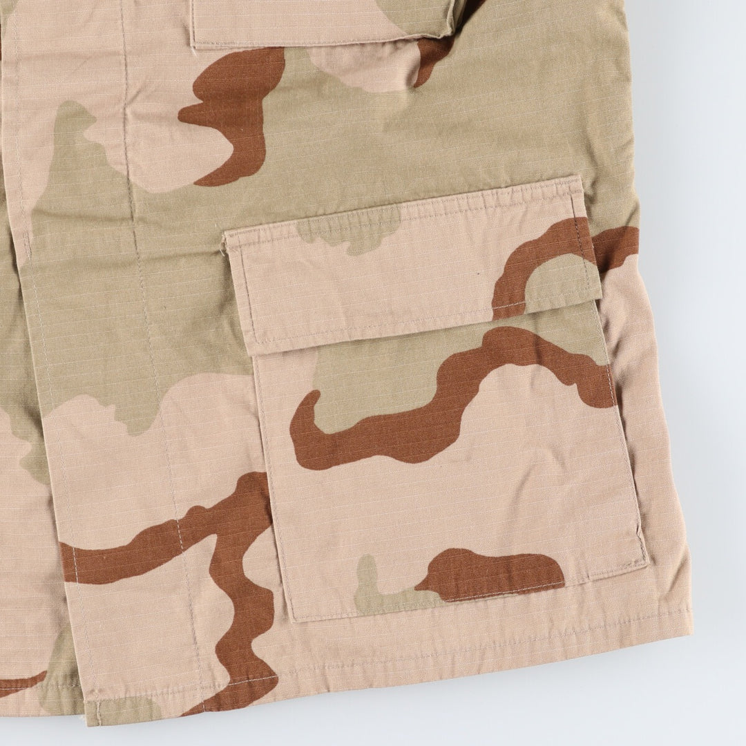 Genuine US military item, 2000'S camouflage Pattern 3C desert camo BDU military jacket, made in USA, LARGE-REGULAR, equivalent to men's L /eaa514873