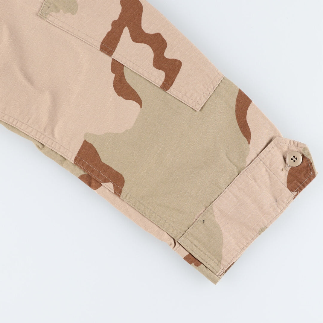 Genuine US military item, 2000'S camouflage Pattern 3C desert camo BDU military jacket, made in USA, LARGE-REGULAR, equivalent to men's L /eaa514873