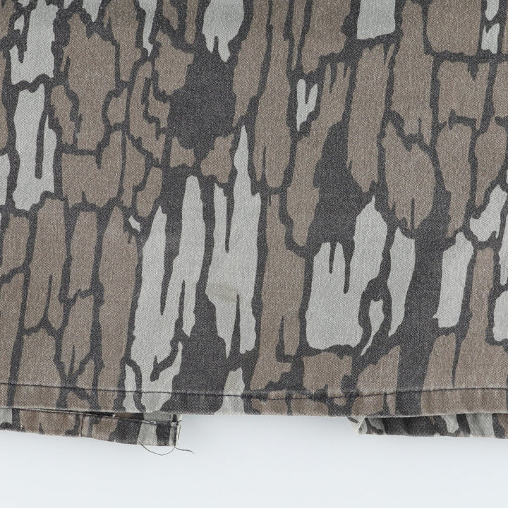 US Military Camouflage Pattern Tree Bark Camo BDU Military Jacket Made in USA X-LARGE-REGULAR Men's XL equivalent /eaa514874