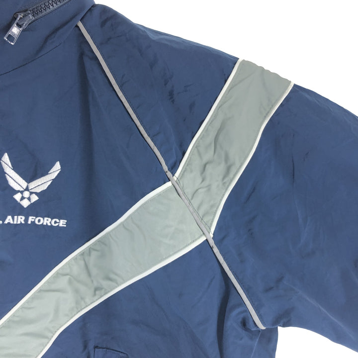 00'S US Military Genuine USAIR.FORCE PTU Training Jacket Nylon Jacket Made in USA X-SMALL/X-SHORT Men's XL equivalent /eaa514879