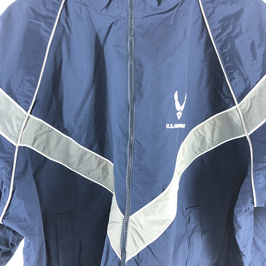 00'S US Military Genuine USAIR FORCE PTU Training Jacket Nylon Jacket Made in USA X-LARGE/REGULAR Men's XL equivalent /eaa514880