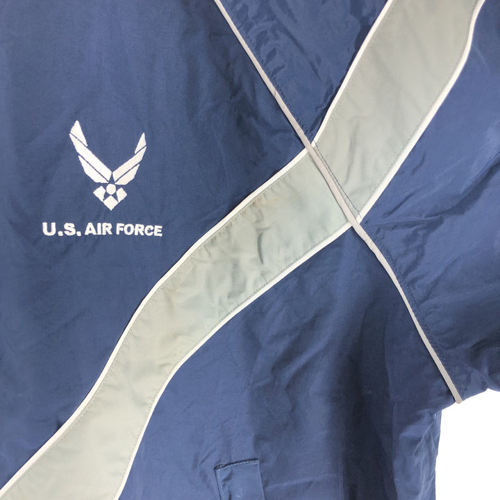 00'S US Military Genuine USAIR FORCE PTU Training Jacket Nylon Jacket Made in USA X-LARGE/REGULAR Men's XL equivalent /eaa514880