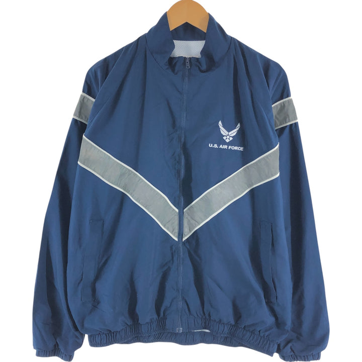 Genuine US military USAIR.FORCE PTU training jacket, nylon jacket, made in USA, MEDIUM/REGULAR, equivalent to men's M /eaa514884